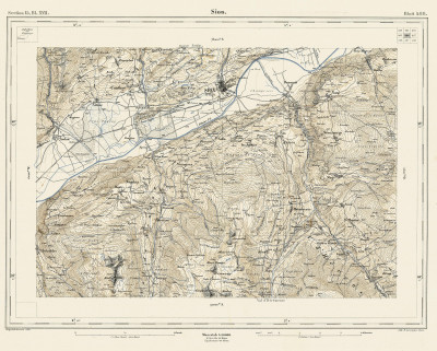 Die Walliser Kulturlandschaft des 19. Jahrhunderts im Spiegel der Kartografie (Jon Mathieu)