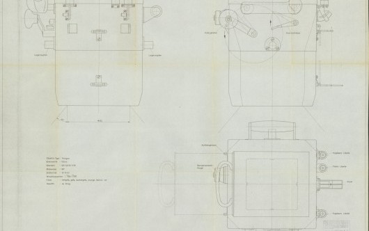 Aus der Zeit gefallen: Konzept einer Flieger-Handkamera um 1958