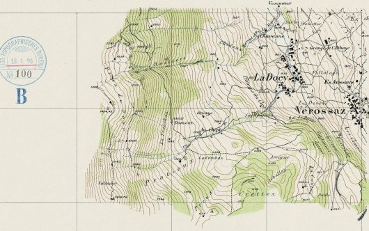 Arrachées aux montagnes : les cartes des fortifications de la Suisse